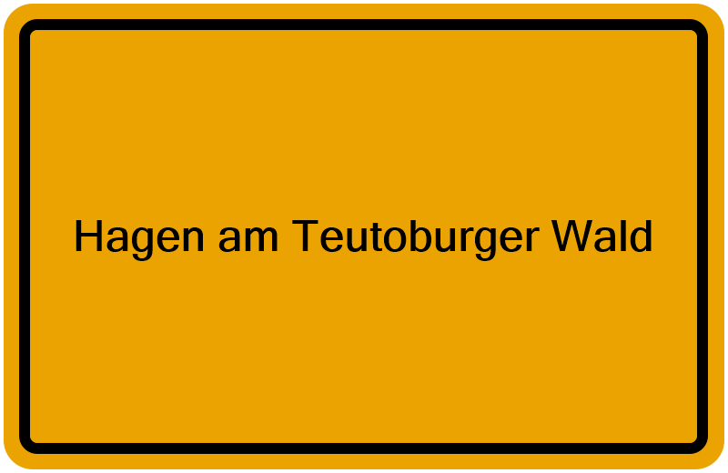 Handelsregister Hagen am Teutoburger Wald